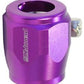 Aeroflow AF150-16PUR Hex Hose Finisher 30.5mm ID Purple 1-3/16" ID Clamp