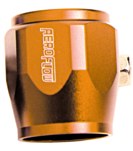 Aeroflow AF150-24G Hex Hose Finisher 44.5mm ID Gold 1-3/4" ID Clamp