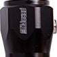 Aeroflow Performance Products AF150-28BLK Hex Hose Finisher 49.2mm ID Black 1-15/16" ID Clamp