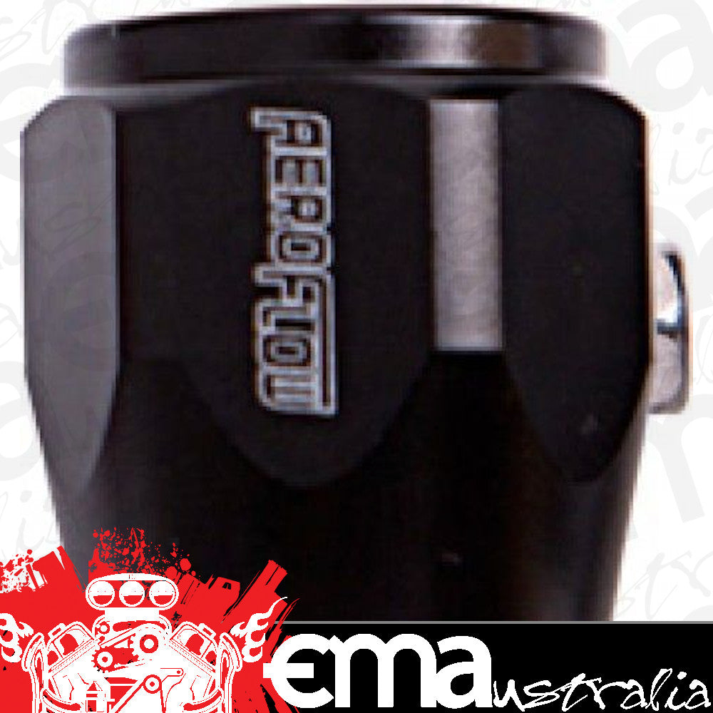 Aeroflow AF150-30BLK Hex Hose Finisher 52mm ID Black 2-1/16" ID Clamp