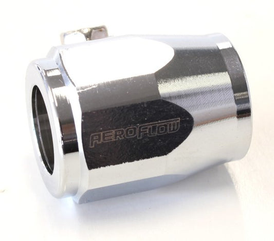 Aeroflow AF150-34CH Hex Hose Finisher 58.5mm ID Chrome 2-5/16" ID Clamp