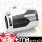 Aeroflow AF150-34CH Hex Hose Finisher 58.5mm ID Chrome 2-5/16" ID Clamp