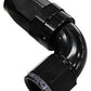 Aeroflow Performance Products AF153-06BLK 90 Deg Hose End -06AN Black Full Flow Taper Style