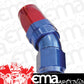 Aeroflow AF153-12 90 Deg Hose End -12AN Blue Full Flow Taper Style
