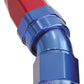 Aeroflow AF153-12 90 Deg Hose End -12AN Blue Full Flow Taper Style