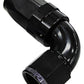 Aeroflow AF153-20BLK 90 Deg Hose End -20AN Black Full Flow Taper Style