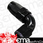 Aeroflow AF153-20BLK 90 Deg Hose End -20AN Black Full Flow Taper Style