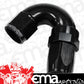 Aeroflow AF155-12BLK 150 Deg Hose End -12AN Black Full Flow Taper Style