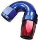 Aeroflow AF155-16 150 Deg Hose End -16AN Blue Full Flow Taper Style