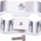 Aeroflow AF156-03S Billet Dual Hose Separator Silver