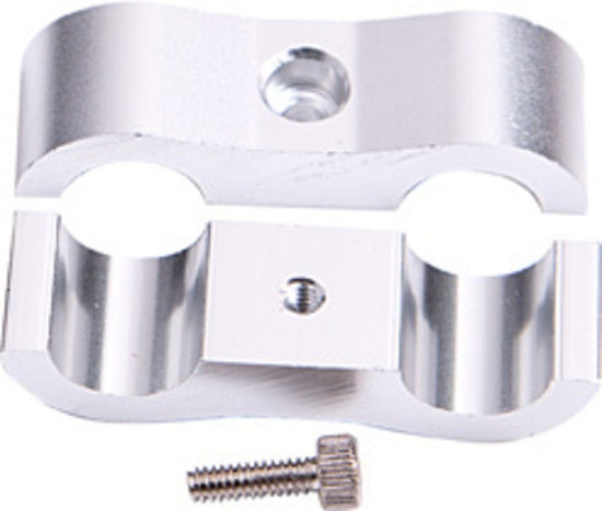 Aeroflow AF156-03S Billet Dual Hose Separator Silver