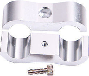 Aeroflow AF156-04S Billet Dual Hose Separator Silver