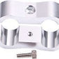 Aeroflow AF156-06S Billet Dual Hose Separator Silver