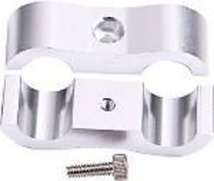 Aeroflow AF156-06S Billet Dual Hose Separator Silver