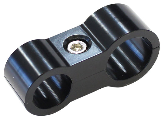 Aeroflow AF156-07-10BLK Billet Dual Size Seper -6 Tefl& -10PTFE Hose Size Or Notes