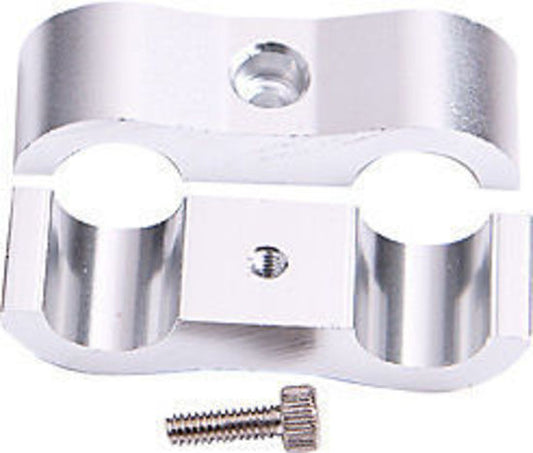 Aeroflow Performance Products AF156-09-10S Stepped Billet Dual Hose Separators -6 & -8 Braid