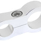 Aeroflow AF156-09-12S STEPPED BILLET DUAL HOSE SEPARATORS -6 & -10 BRAID