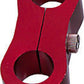 Aeroflow AF156-12R Billet Dual Hose Seperator Red 19mm ID Or 3/4" ID