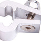 Aeroflow AF157-05S Billet P Style Clamp 5/16" Line Silver 7.9mm ID Or 5/16" ID