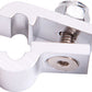 Aeroflow AF157-08S Billet P Style Clamp -8 H/Line Silver 12.7mm ID Or 1/2" ID