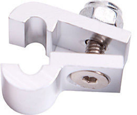 Aeroflow AF157-12S Billet P Style Clamp -10 Hose Silver 21mm ID Or 13/16" ID