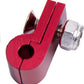Aeroflow AF157-15R Billet P Style Clamp -12 Braid Red 24mm ID Or 7/8" ID