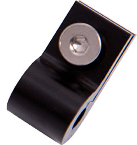 Aeroflow AF157-17BLK Billet P Style Clamp -16 Braid Black 33mm ID Or 1-5/16" ID