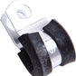 Aeroflow AF158-09S Cushioned P Clamps -9AN (5 Pack) Silver 14.3mm ID Or 9/16" ID