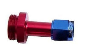 Aeroflow AF160-06-1 -6AN Holley Carb Inlet 4150 Blue Swivel Nut (Pair)