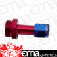 Aeroflow AF160-06-1 -6AN Holley Carb Inlet 4150 Blue Swivel Nut (Pair)