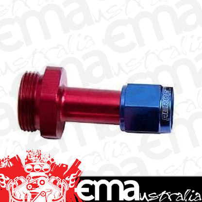 Aeroflow Performance Products AF160-06-1 6AN Holley Carb Inlet 4150 Blue Swivel Nut (Pair)