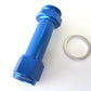 Aeroflow AF160-08-1 -8AN Female to Holley 4150 Blue Swivel Nut (Pair)