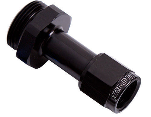 Aeroflow AF160-08-1BLK -8AN Female to Holley 4150 Black Swivel Nut (Pair)