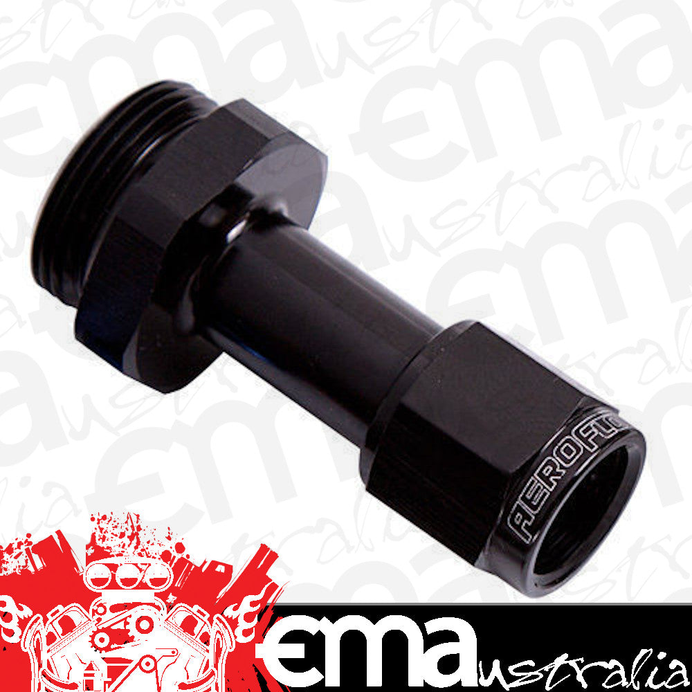 Aeroflow AF160-08-1BLK -8AN Female to Holley 4150 Black Swivel Nut (Pair)