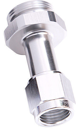 Aeroflow AF160-08-1S -8AN Female to Holley 4150 Silver Swivel Nut (Pair)