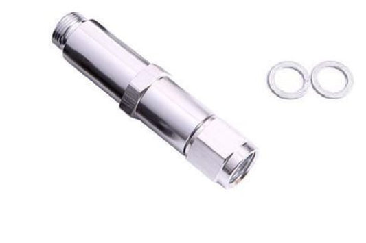 Aeroflow Performance Products AF161-06-1S 6AN Female to Barry Grant Demon Silver Swivel Nut (Pair)