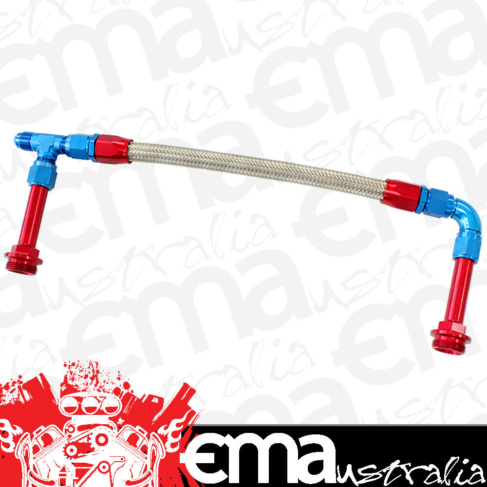 HOLLEY DUAL INLET RAIL -6AN