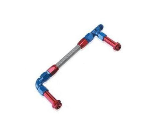 Aeroflow AF165-08 Holley Ultra Hp Aluminium Seriblue -8 ORB Inlets Into Bowls
