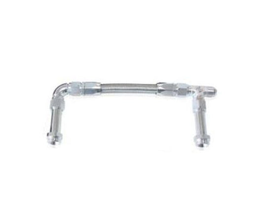 Aeroflow AF165-08S Holley Ultra Hp Aluminium Serisilver -8 ORB Inlet Into Bowls