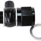 Aeroflow AF166-05-02BLK LS Chevy Oil Pressure Adapter Allows 1/8" NPT AUx Port