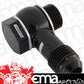 Aeroflow AF167-06BLK Holley - Fitech - 9/16" to -6 Inlet Fitting Kit Black
