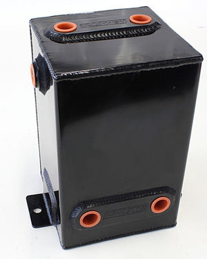 Aeroflow AF77-1012BLK Fabric Alloy Universal Tank 3L x 6 -8 ORB Black with Mount Tabs