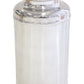 Aeroflow AF77-1015 Universalersal Radiator Overflow Tank 8" x 3.5" -4 ORB Polished