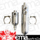 Aeroflow AF77-1017 Universalersal Breather Tank F/Male2 x -12ORB 13" x 3" Polished