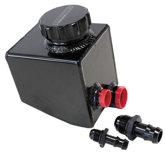 Aeroflow AF77-1020BLK LS Power Steering Reservoir Barb Fittings Inc -10 & -6 ORB