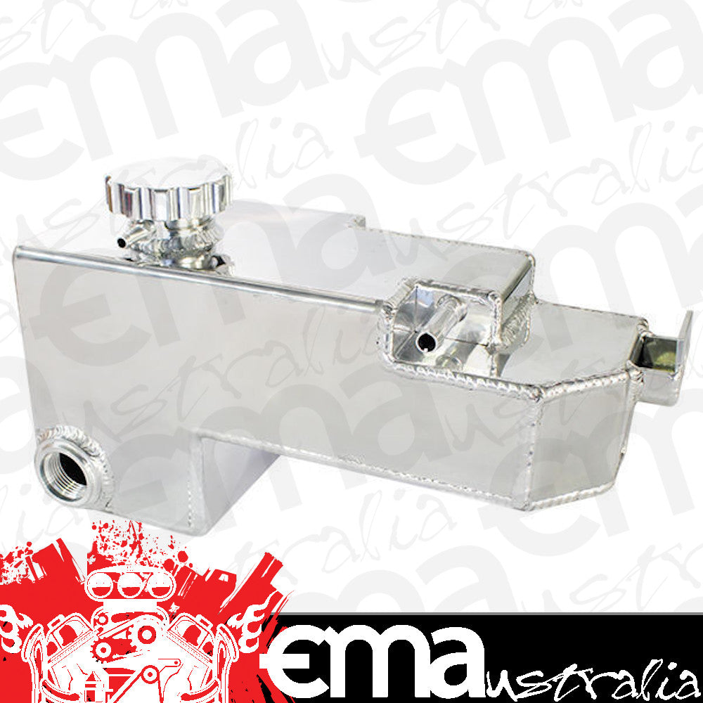 Aeroflow AF77-1024 LS Polished Rad Overflow Tank Holden Vx Vy No Float Type