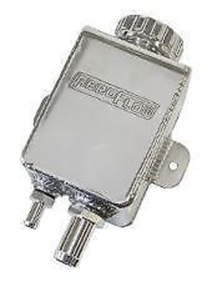 Aeroflow AF77-1025 Fabricated P/Steer Tank Square-10 & -6ORB Port S Polished