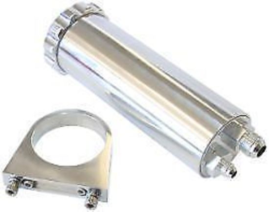 Aeroflow AF77-1027 Polished Billet Power Steer Tank Billet Brackets -10 -6