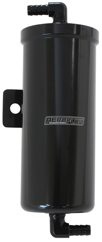 Aeroflow AF77-1029BLK Universalersal Overflow Tank Black Finsh Compact Design