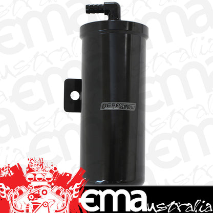 Aeroflow AF77-1029BLK Universalersal Overflow Tank Black Finsh Compact Design